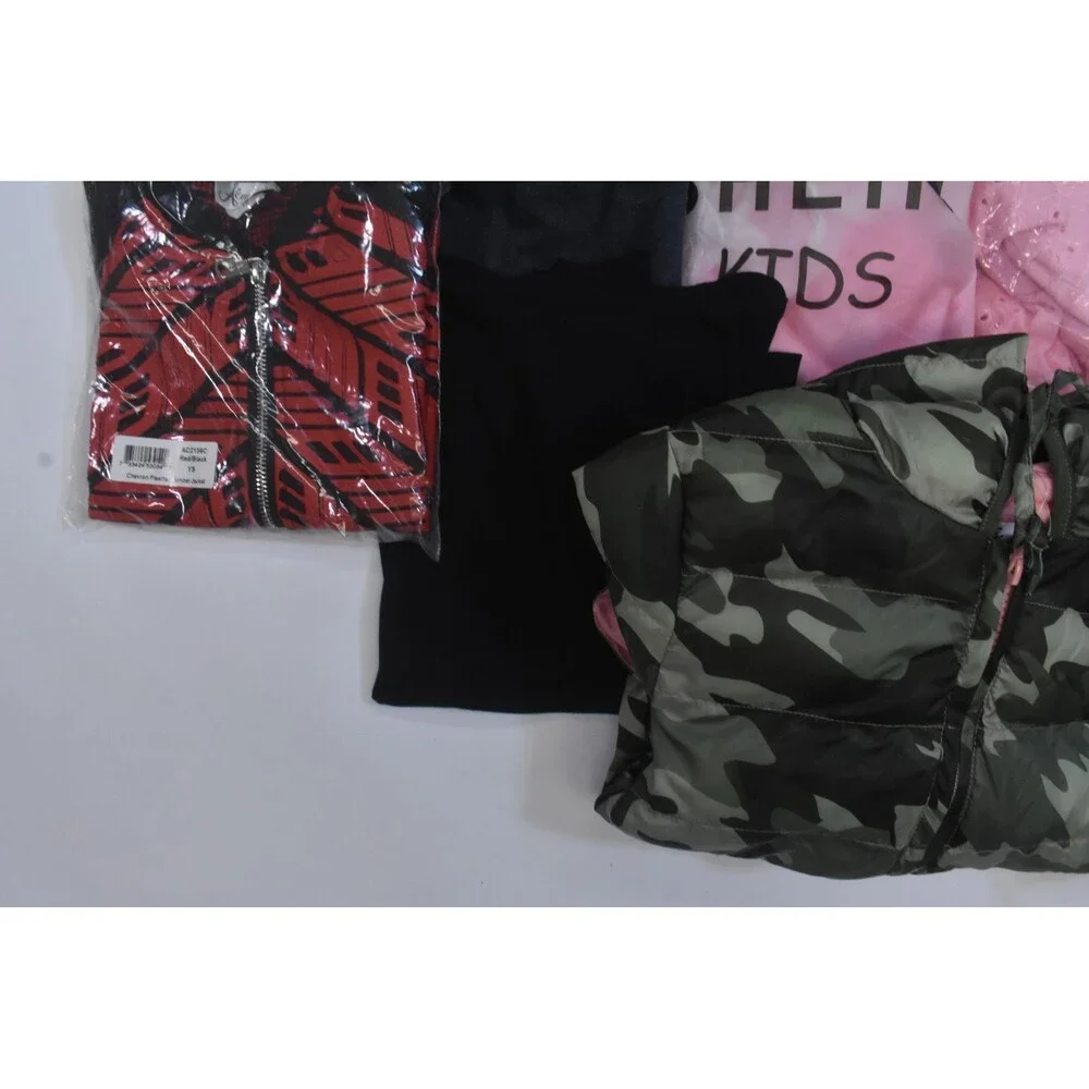 Wholesale Bulk Lot Of 13 Girls Size Small 6/7 Mixed Season Tops Bottoms Dresses
